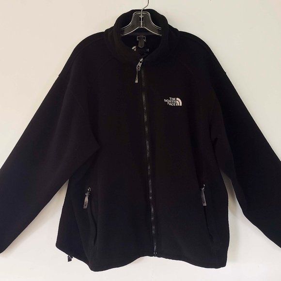 The North Face Mens Black Fleece Large Jacket - Picture 1 of 3